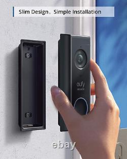 Eufy Sécurité Batterie Vidéo Doorbell Kit Sans Fil Caméra Doorbell, Sans Fil Gratuit