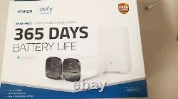 Eufy Sécurité Cam 2 Sans Fil Système De Caméra De Sécurité À Domicile Durée De Vie De La Batterie 365 Jours
