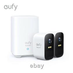 Eufy Sécurité Eufycam 2c 2-cam Kit Sans Fil Home Security Système Homekit 1080p