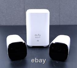 Eufy Security Eufycam 2 Pro 2-camera Wireless Home Security System White