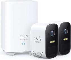 Eufy Security, Eufycam 2c 2-cam Kit, Wireless Home Security System Avec