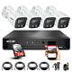 Fhd 5mp Poe Home Security Camera System 8ch H. 265 Nvr Dvr Cctv System 3tb Hdd