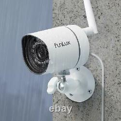 Funlux Hdmi 8ch Wif Nvr 4 720p Wireless Home Video Security Cameras System 500 Go
