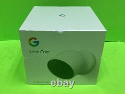 Google G3al9 Nest Cam 1080p Caméra De Sécurité Intérieure/extérieure Vision De Nuit Scellée