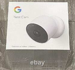 Google G3al9 Nest Sans Fil Cam 1080p Caméra De Sécurité Intérieure/extérieure (newithsealed)