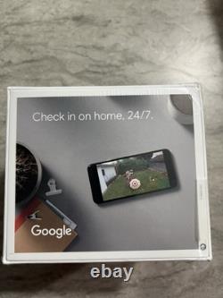 Google Nest Cam (Batterie) Caméra de sécurité intelligente sans fil intérieure et extérieure
