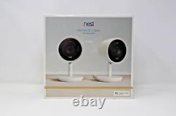 Google Nest Cam IQ Intérieur Full HD Caméra de sécurité domestique Wi-Fi (Pack de 2)