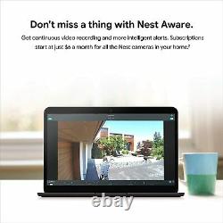 Google Nest Cam Outdoor Caméra Extérieure Étanche Pour La Sécurité À Domicile