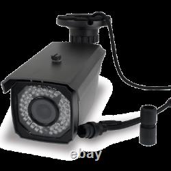 Gw 5mp 1920p H. 265 2.8-12mm Varifocal Zoom Poe Ip Outdoor Bullet Caméra De Sécurité
