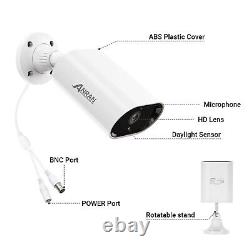 Hd 1080p Système De Caméra De Sécurité Extérieur Filaire Maison Cctv 8ch Ahd Dvr Night Vision