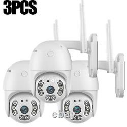 Hd 1080p Wi-fi Sans Fil 5x Zoom Cctv Outdoor Ip Smart Security Maison Caméra Webcam