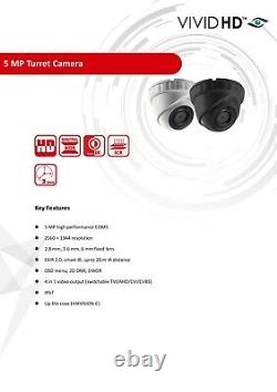Hikvision Cctv Kit 5mp 1080p Night Vision Outdoor Dvr Home Security System Hd