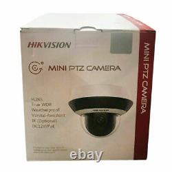 Hikvision Ip Ptz 4mp 4xzoom Poe Ds-2de2a404iw-de3 Wdr Caméra Extérieure