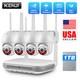 Kerui Système De Caméra De Sécurité Nvr 8ch 4mp Wifi Pour Surveillance Extérieure à Domicile 1 To
