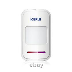 Kerui 720p Cctv Ip Camera W18 Wi-fi Sans Fil Gsm Sms Home Security Alarm System
