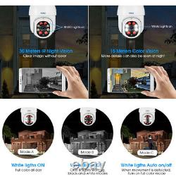 Kerui Wifi Ip Caméra De Sécurité Sans Fil Étanche 1080p Smart Ptz Outdoor Cam