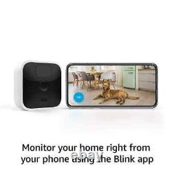 Kit de caméra de sécurité Blink Indoor 2 sans fil pour système domestique Vision nocturne Détection de mouvement NOUVEAU