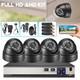 Kit De Système De Caméra De Sécurité Extérieure Dvr 1080p Lite 5mp H. 265+ 4ch Usa