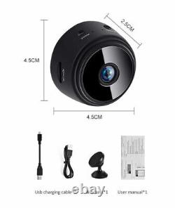 Mini caméra espion sans fil cachée Wifi IP sécurité à domicile 1080PHD avec vision nocturne