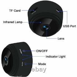 Mini caméra espion sans fil cachée Wifi IP sécurité à domicile 1080PHD avec vision nocturne