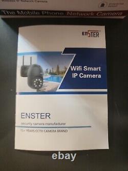 NOUVEAU! Caméra de sécurité extérieure Enster 2.4G/5Ghz WiFi 1080P