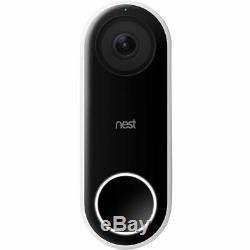 Nest Bonjour Vidéo Hd Sonnette Wifi Intelligent Caméra De Sécurité Avec Vision Nocturne Nc5100us