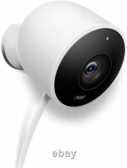 Nestcam Caméra Extérieure De Surveillance De Sécurité Hd Avec 2 Voies Audio (2 Pack)