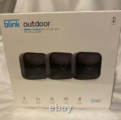 Nouvelle Marque Blink Outdoor (3ème Génération) Système De Caméra De Sécurité 3 Caméra Kit