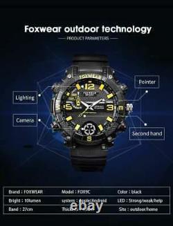 Outdoor-armbanduhr (fox9c) Analoge Smart-watch Mit Integrierter Kamera 32gb