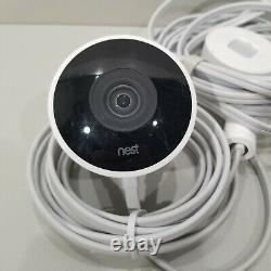 Paire! 2 Google Nest Smart Cams Caméras Outdoor Weaterproof Pour La Sécurité À Domicile