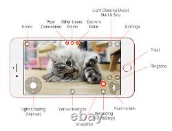 Pawbo Life Pet Camera (ppc-21cl) Vidéo Hd 720p, 2-way Talk, Laser & Treat