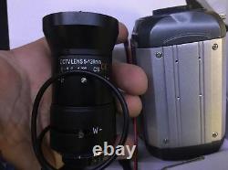 Pro Sony Color 5-120mm Zoom 12v Dc/24v Ac Cctv Plaque D’immatriculation Camera+housing Kit
