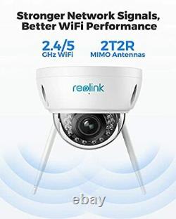 Reolink 5mp Hd Caméra Extérieure Pour La Sécurité À Domicile Double Bande Wifi Sécurité Camer