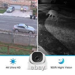 Reolink Maison Surveillance Extérieure Caméra Ip De Sécurité 8mp 4k Poe Caméra Avec Audio