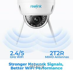 Reolink Smart 5mp Wifi Caméra Extérieure 5x Zoom Optique Pour La Sécurité À Domicile 542wa