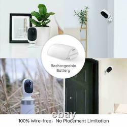 Reolink Wireless Security Camera Rechargeable 2-way-audio Argus 2 + Panneau Solaire