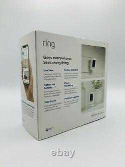 Ring Stick Up Cam Indoor/outdoor Hd Security Camera (blanc, Batterie), 3ème Génération