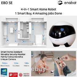 Robot de sécurité mobile Enabot EBO SE avec caméra contrôlée par application et vision nocturne