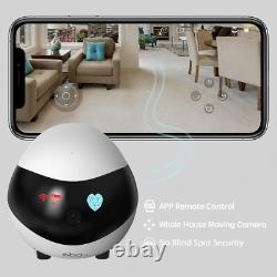 Robot de sécurité mobile Enabot EBO SE avec caméra contrôlée par application et vision nocturne