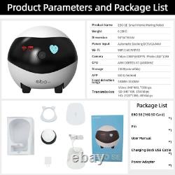 Robot de sécurité mobile Enabot EBO SE avec caméra contrôlée par application et vision nocturne