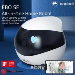 Robot de sécurité mobile Enabot EBO SE avec caméra contrôlée par application et vision nocturne