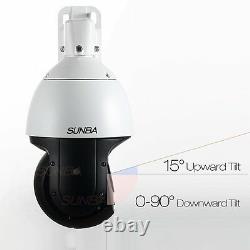Sunba Poe Sony 20x Zoom Hd 1080p 2.0mp Extérieur Ptz Ip Speed Dome Camera