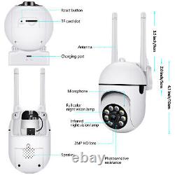 Système De Caméra De Sécurité Sans Fil Outdoor Home 5g Wifi Night Vision Cam 1080p Lot