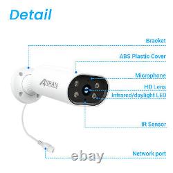 Système de caméra de sécurité ANRAN POE 5MP CCTV extérieur IP à domicile 8CH NVR vision nocturne