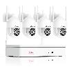 Système De Caméra De Sécurité Anran Extérieur Sans Fil Avec Audio Wifi Ptz Cctv Domestique 8ch Nvr