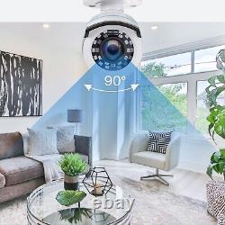 Système de caméra de sécurité à domicile ZOSI 8CH H.265+ 2MP DVR 1080P CCTV avec vision nocturne infrarouge