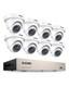 Système De Caméra De Sécurité Dome Extérieur Zosi 8ch 1080p Avec Dvr 5mp Lite Pour La Maison