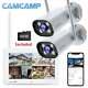 Système De Caméra De Sécurité Domestique 3mp Caméra Wifi Moniteur à écran Tactile 7'' 4ch +32go