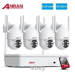 Système de caméra de sécurité extérieure ANRAN HD 2K sans fil avec audio Wifi CCTV à domicile 8CH NVR