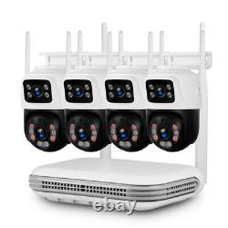 Système de caméra de sécurité extérieure KERUI sans fil 8CH NVR WIFI 6MP CCTV avec vision nocturne